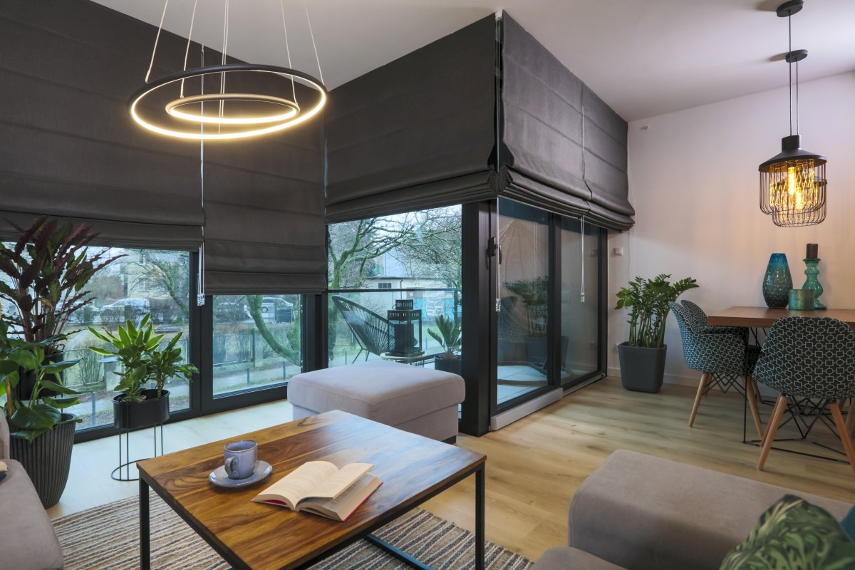 Rolety rzymskie zasłony